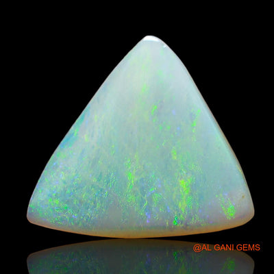 2.00 Cts Unheated Australian Fire Opal Loose Gemstone Trillion Cabochon Natural 13x13x2 mm AE-119