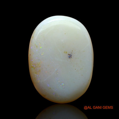 16.00 Cts Natural Australian Fire Opal Loose Gemstone Oval Cabochon 22x16x6 mm AE-11