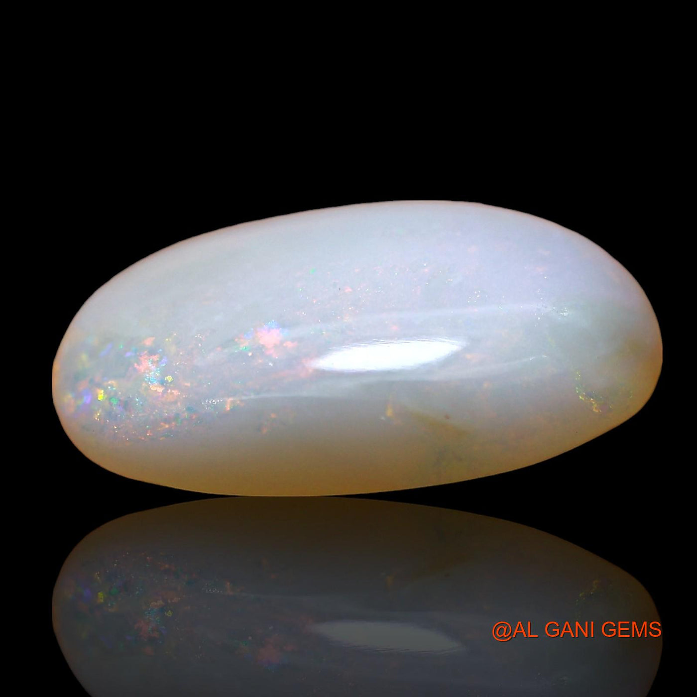 4.00 Cts Natural Australian Fire Opal Loose Gemstone Oval Cabochon 16x10x3 mm AE-121