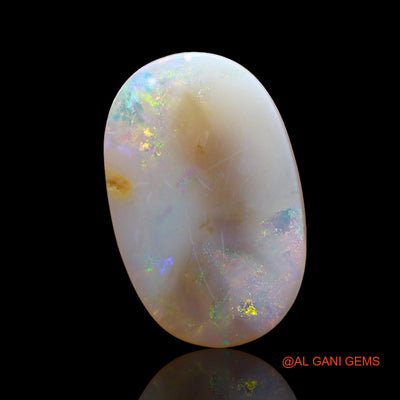 4.00 Cts Natural Australian Fire Opal Loose Gemstone Oval Cabochon 16x10x3 mm AE-121
