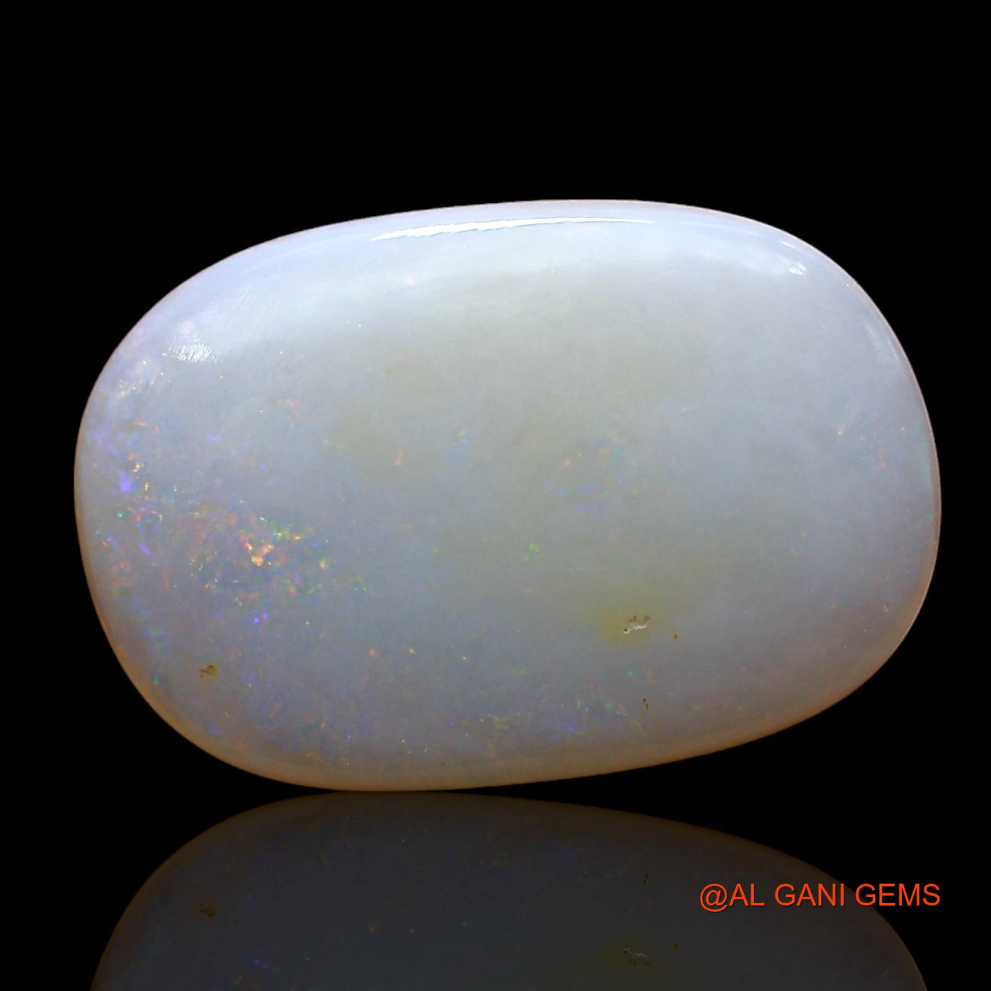 2.00 Cts Natural Australian Fire Opal Loose Gemstone Oval Cabochon 15x10x2 mm AE-123
