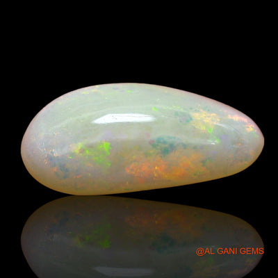4.00 Cts Unheated Australian Fire Opal Loose Gemstone Oval Cabochon Natural 16x8x5 mm AE-124