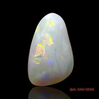 3.00 Cts Natural Australian Fire Opal Loose Gemstone Fancy Cabochon 15x9x4 mm AE-126