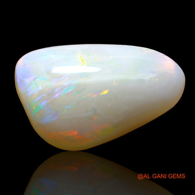 3.00 Cts Natural Australian Fire Opal Loose Gemstone Fancy Cabochon 15x9x4 mm AE-126