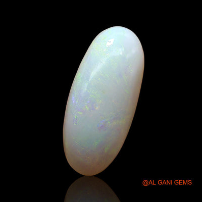 Natural Untreated Fire Opal Loose Gemstone Oval Cabochon From Australia 3.00 Cts 17x8x4 mm AE-128