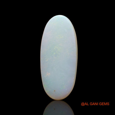 Natural Untreated Fire Opal Loose Gemstone Oval Cabochon From Australia 3.00 Cts 17x8x4 mm AE-128