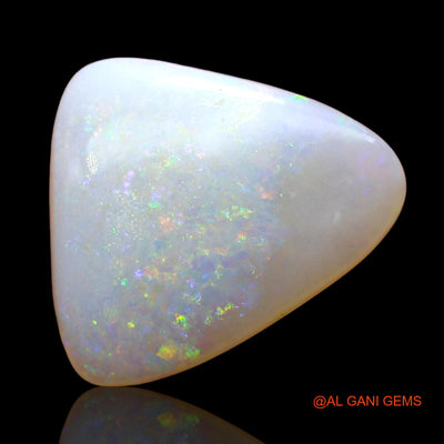3.00 Cts Natural Australian Fire Opal Trillion Cabochon Loose Gemstone For Jewelry 13x11x3 mm AE-130