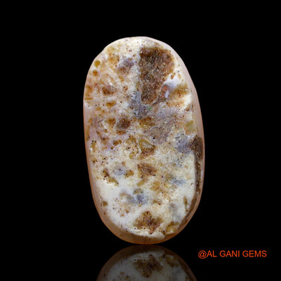 4.00 Cts Natural Australian Fire Opal Loose Gemstone Oval Cabochon 15x9x4 mm AE-131