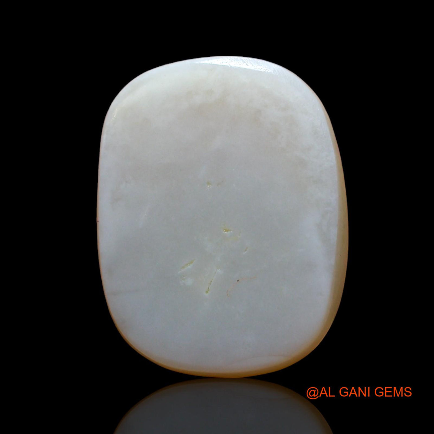 Natural Untreated Fire Opal Loose Gemstone Oval Cabochon From Australia 3.00 Cts 14x11x2 mm AE-134
