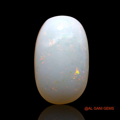 4.00 Cts Unheated Australian Fire Opal Loose Gemstone Oval Cabochon Natural 14x9x5 mm AE-137