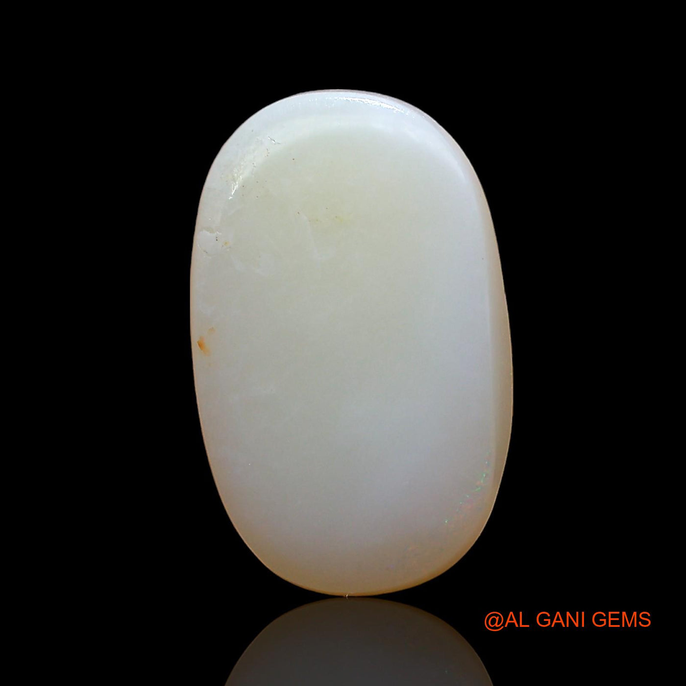 4.00 Cts Unheated Australian Fire Opal Loose Gemstone Oval Cabochon Natural 14x9x5 mm AE-137