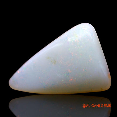 2.00 Cts Natural Australian Fire Opal Loose Gemstone Trillion Cabochon 14x9x3 mm AE-138
