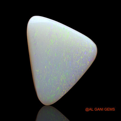 Natural Untreated Fire Opal Loose Gemstone Trillion Cabochon From Australia 2.00 Cts 13x10x3 mm AE-139