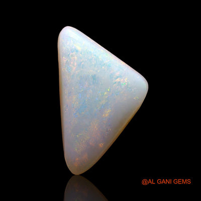 3.00 Cts Natural Australian Fire Opal Trillion Cabochon Loose Gemstone For Jewelry 15x9x4 mm AE-140