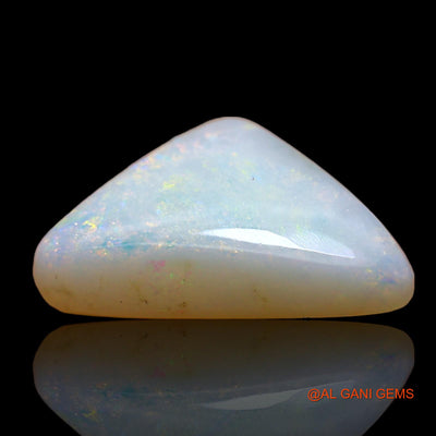 3.00 Cts Natural Australian Fire Opal Trillion Cabochon Loose Gemstone For Jewelry 15x9x4 mm AE-140