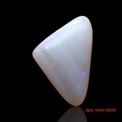 2.00 Cts Natural Australian Fire Opal Loose Gemstone Trillion Cabochon 15x10x3 mm AE-141