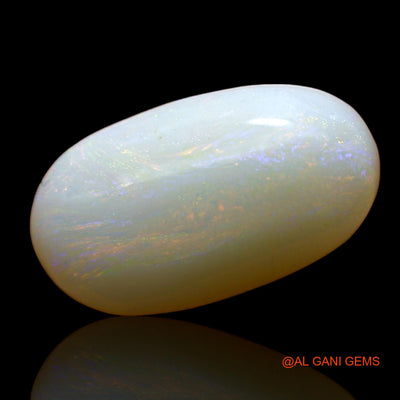 4.00 Cts Natural Australian Fire Opal Oval Cabochon Loose Gemstone For Jewelry 15x8x5 mm AE-142