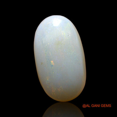 4.00 Cts Natural Australian Fire Opal Oval Cabochon Loose Gemstone For Jewelry 15x8x5 mm AE-142
