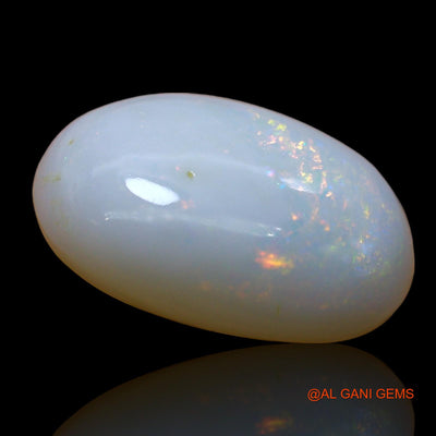4.00 Cts Natural Australian Fire Opal Loose Gemstone Oval Cabochon 14x9x5 mm AE-143