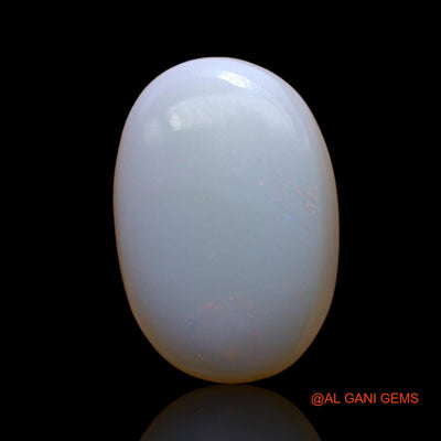 4.00 Cts Natural Australian Fire Opal Loose Gemstone Oval Cabochon 14x9x5 mm AE-143