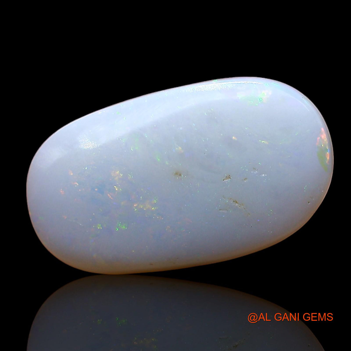 2.00 Cts Natural Australian Fire Opal Oval Cabochon Loose Gemstone For Jewelry 14x8x2 mm AE-145