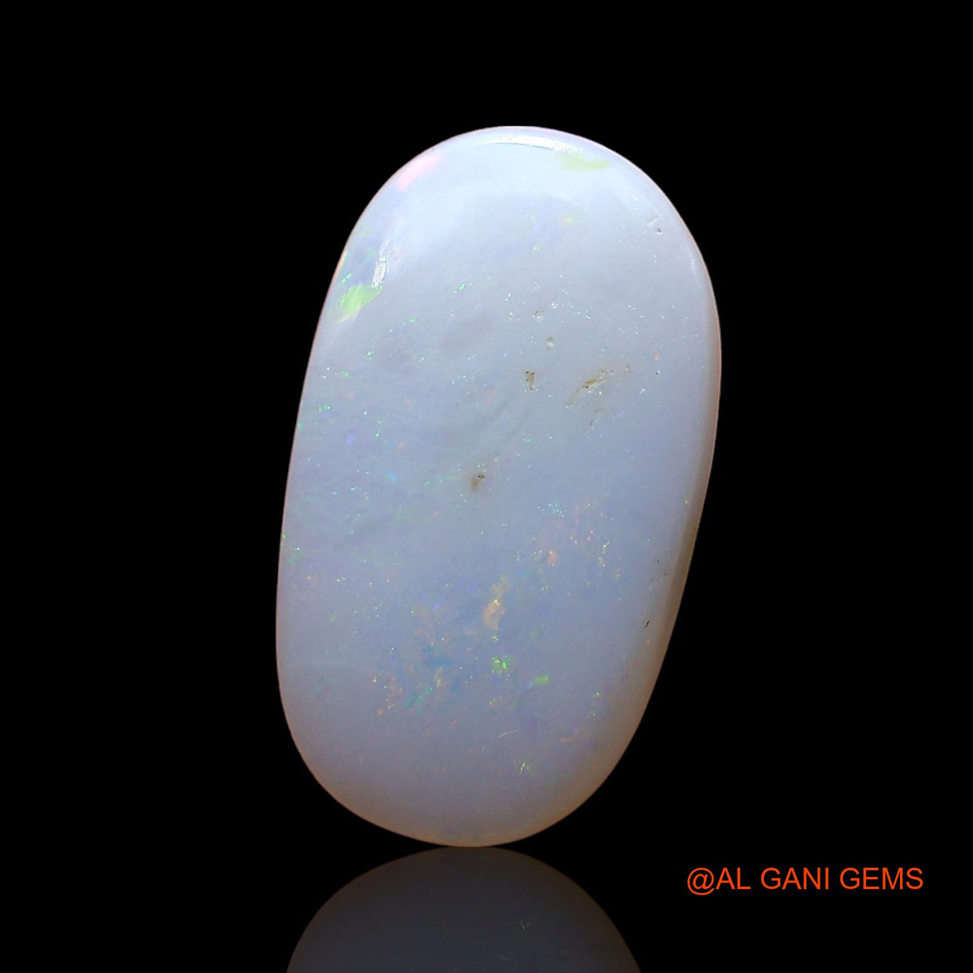 2.00 Cts Natural Australian Fire Opal Oval Cabochon Loose Gemstone For Jewelry 14x8x2 mm AE-145