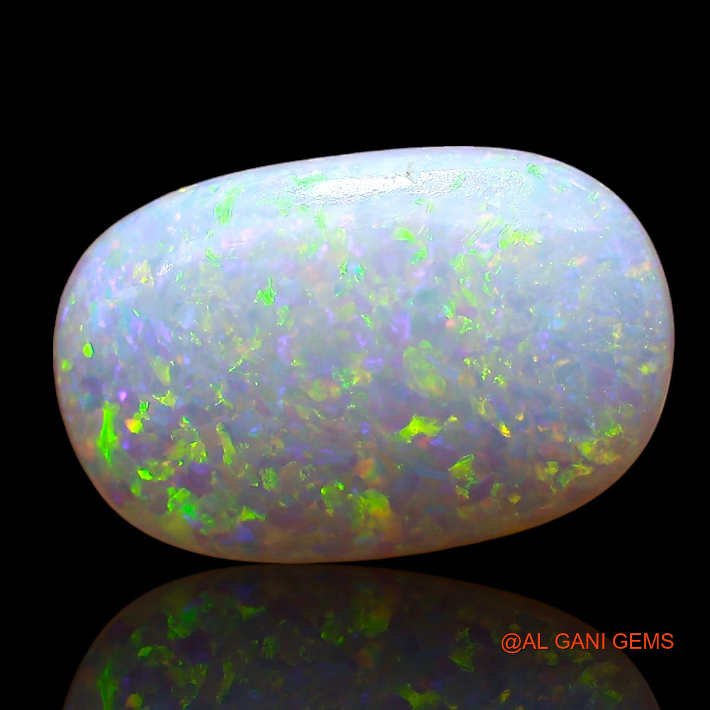 2.00 Cts Natural Australian Fire Opal Loose Gemstone Oval Cabochon 14x9x3 mm AE-147