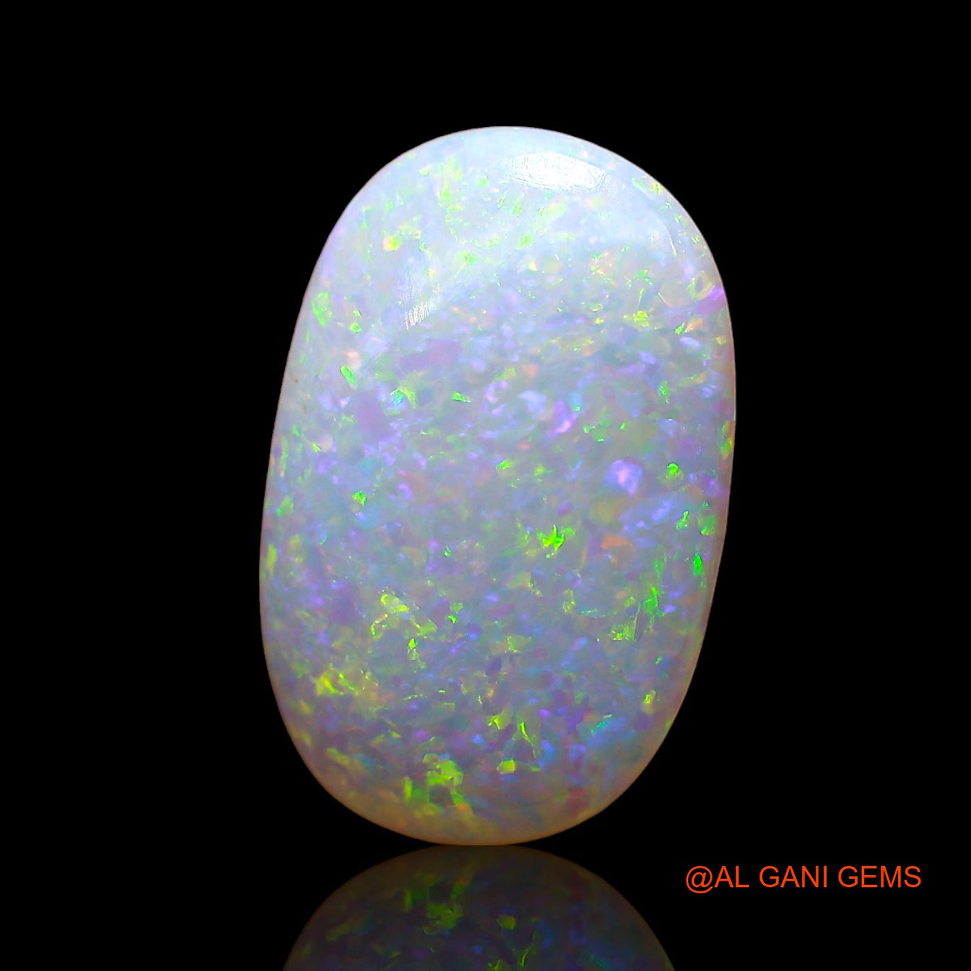 2.00 Cts Natural Australian Fire Opal Loose Gemstone Oval Cabochon 14x9x3 mm AE-147