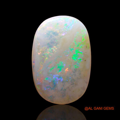 Natural Fire Opal Gemstone 2.00 Cts Loose Oval Cabochon From Australia 14x9x2 mm AE-148