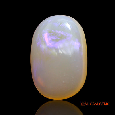 Natural Fire Opal Gemstone 3.00 Cts Loose Fancy Cabochon From Australia 14x10x3 mm AE-149