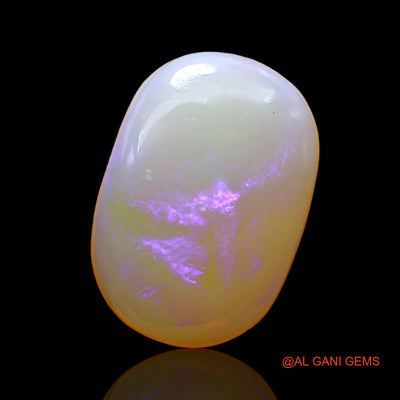 Natural Fire Opal Gemstone 3.00 Cts Loose Fancy Cabochon From Australia 14x10x3 mm AE-149