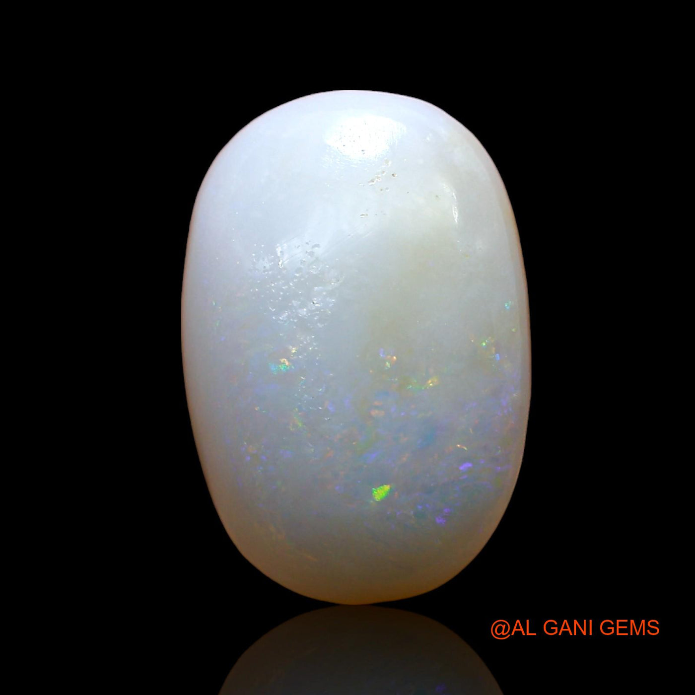 3.00 Cts Natural Australian Fire Opal Loose Gemstone Oval Cabochon 13x9x4 mm AE-150