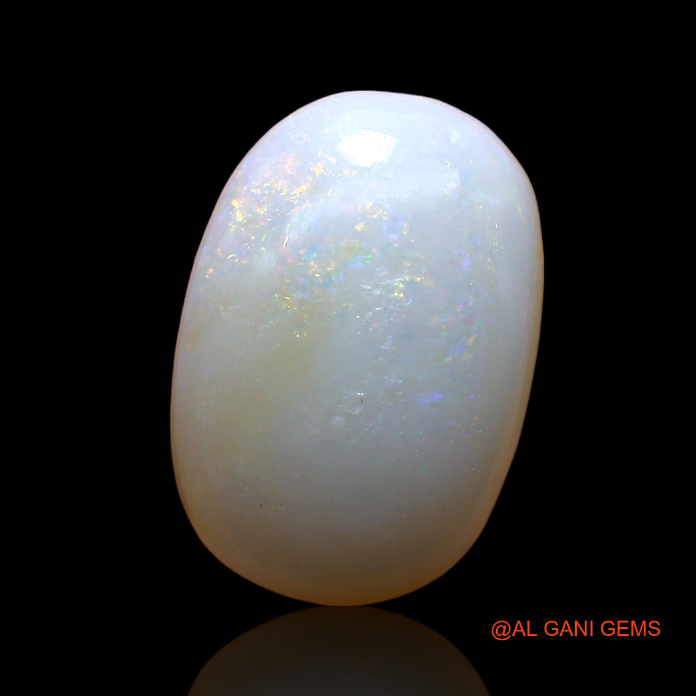 3.00 Cts Natural Australian Fire Opal Loose Gemstone Oval Cabochon 13x9x4 mm AE-150