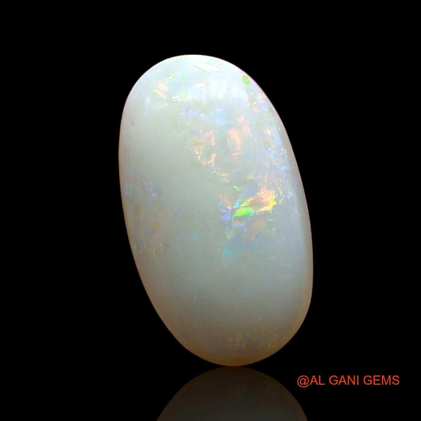 3.00 Cts Natural Australian Fire Opal Loose Gemstone Oval Cabochon 14x8x3 mm AE-151