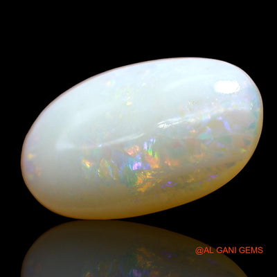 3.00 Cts Natural Australian Fire Opal Loose Gemstone Oval Cabochon 14x8x3 mm AE-151