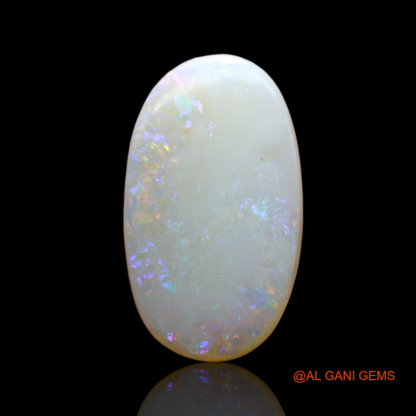 3.00 Cts Natural Australian Fire Opal Loose Gemstone Oval Cabochon 14x8x3 mm AE-151