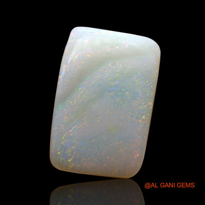 3.00 Cts Natural Australian Fire Opal Square Cabochon Loose Gemstone For Jewelry 13x8x3 mm AE-152