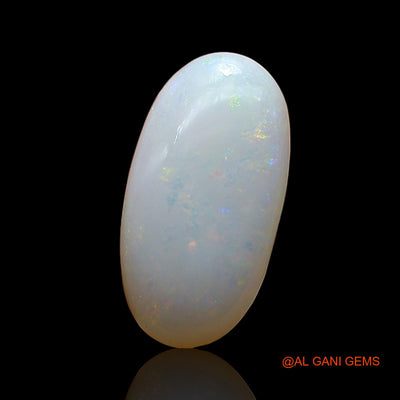 Natural Untreated Fire Opal Loose Gemstone Oval Cabochon From Australia 3.00 Cts 15x8x4 mm AE-153