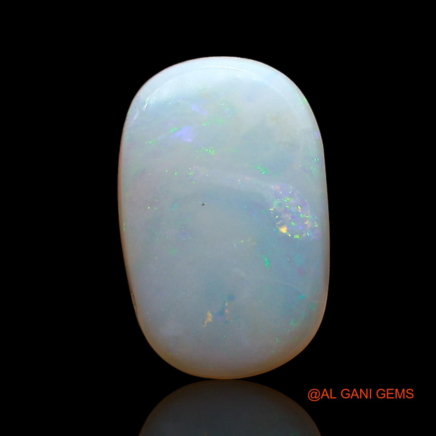 2.00 Cts Natural Australian Fire Opal Loose Gemstone Oval Cabochon 14x9x2 mm AE-154