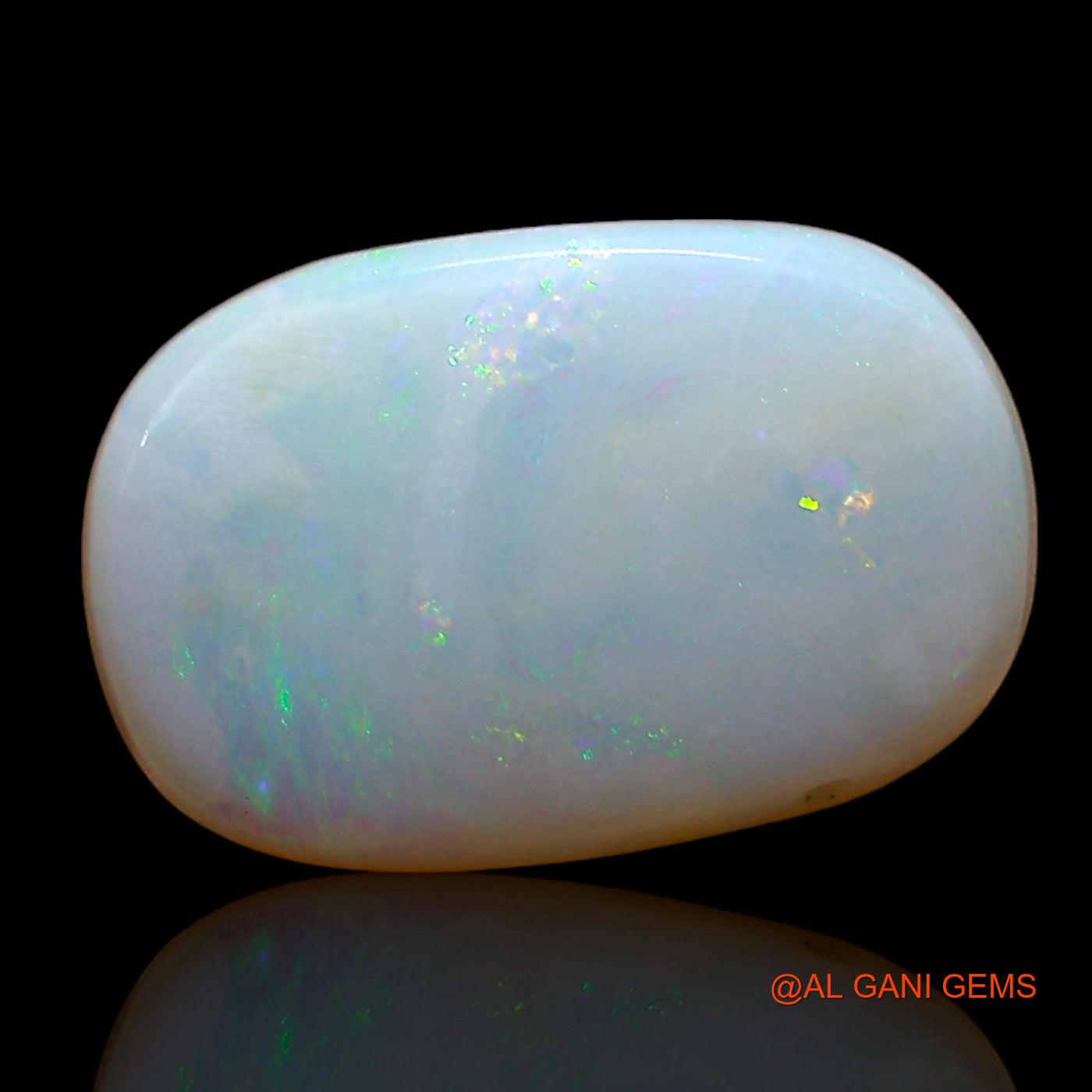 2.00 Cts Natural Australian Fire Opal Loose Gemstone Oval Cabochon 14x9x2 mm AE-154