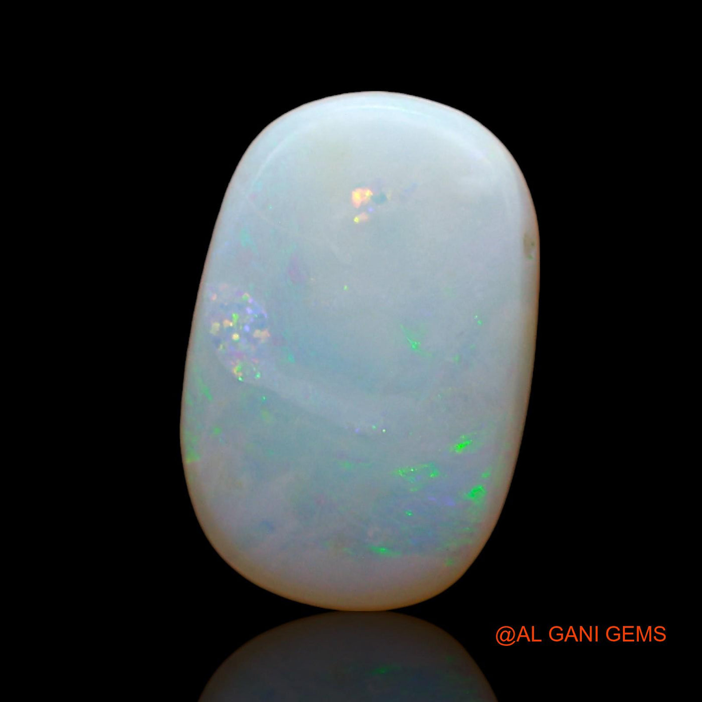 2.00 Cts Natural Australian Fire Opal Loose Gemstone Oval Cabochon 14x9x2 mm AE-154
