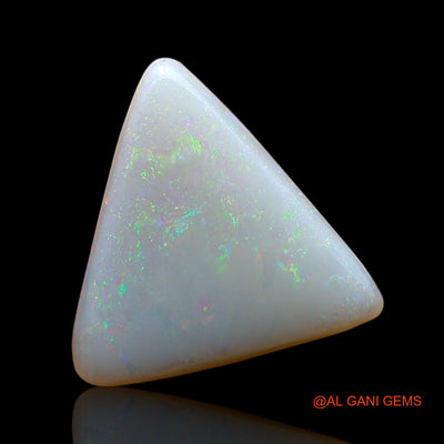 2.00 Cts Natural Australian Fire Opal Loose Gemstone Trillion Cabochon 12x11x3 mm AE-156