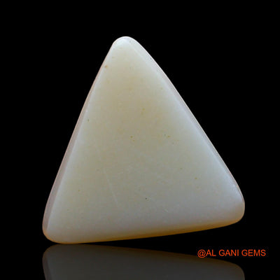 2.00 Cts Natural Australian Fire Opal Loose Gemstone Trillion Cabochon 12x11x3 mm AE-156