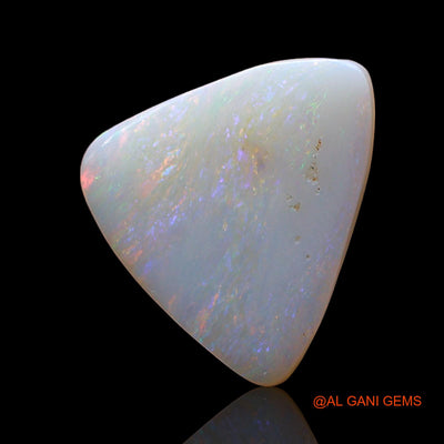 2.00 Cts Unheated Australian Fire Opal Loose Gemstone Trillion Cabochon Natural 13x10x2 mm AE-157