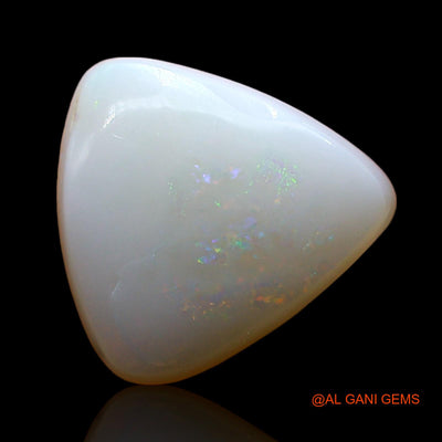 3.00 Cts Natural Australian Fire Opal Loose Gemstone Trillion Cabochon 12x11x4 mm AE-159