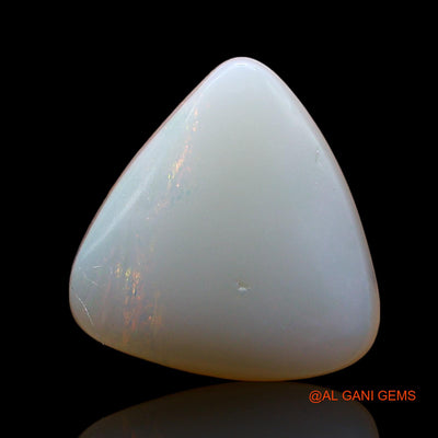 3.00 Cts Natural Australian Fire Opal Loose Gemstone Trillion Cabochon 12x11x4 mm AE-159