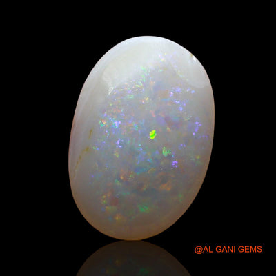 Natural Fire Opal Gemstone 1.00 Cts Loose Oval Cabochon From Australia 13x9x2 mm AE-160