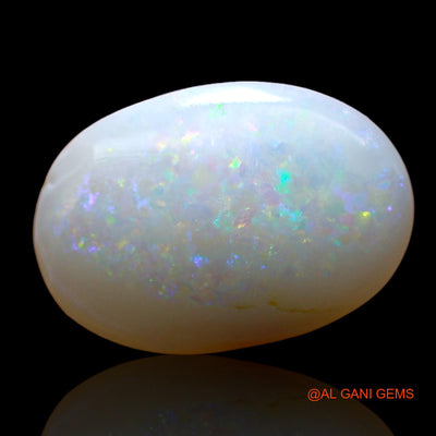 Natural Fire Opal Gemstone 1.00 Cts Loose Oval Cabochon From Australia 13x9x2 mm AE-160