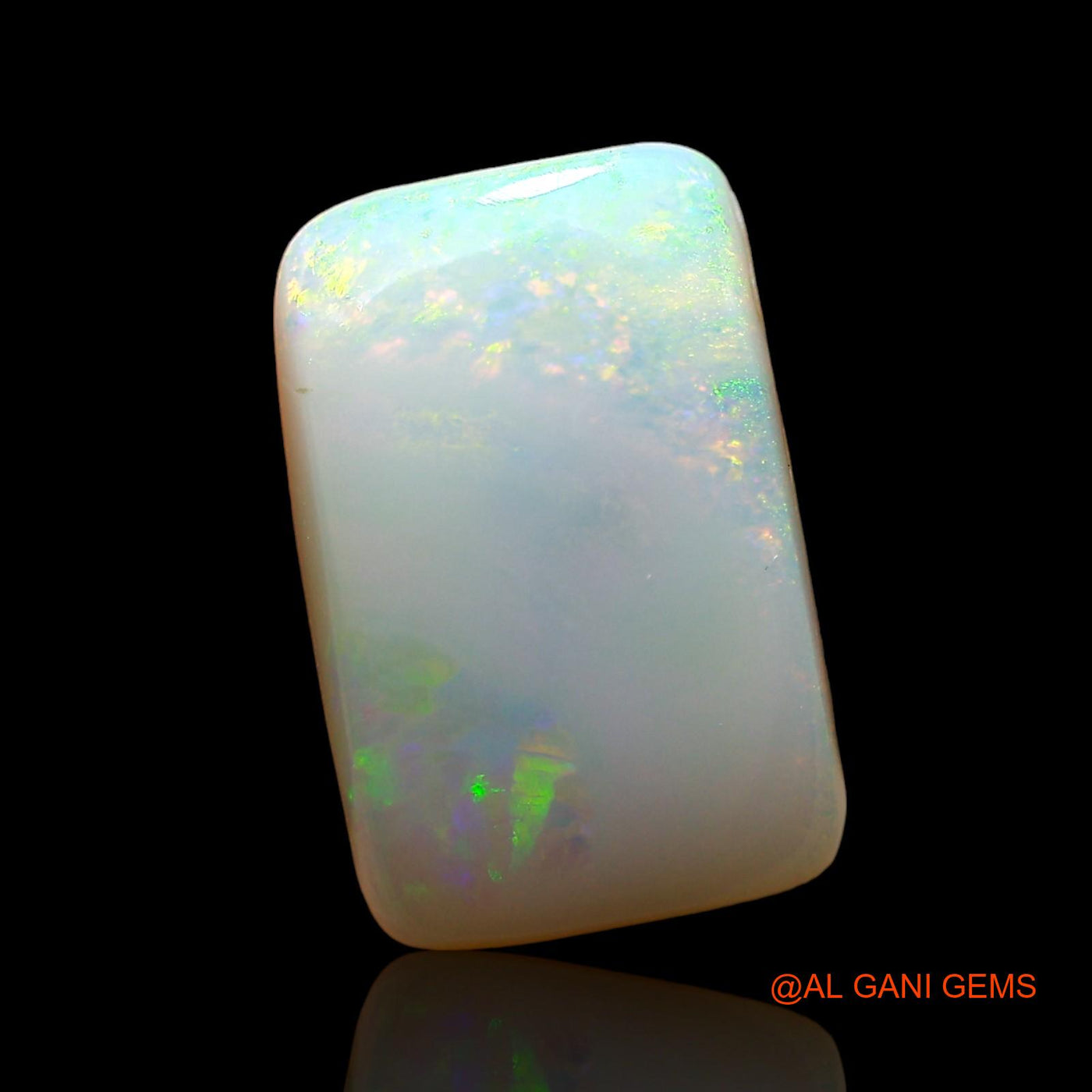 3.00 Cts Natural Australian Fire Opal Loose Gemstone Oval Cabochon 13x8x4 mm AE-161
