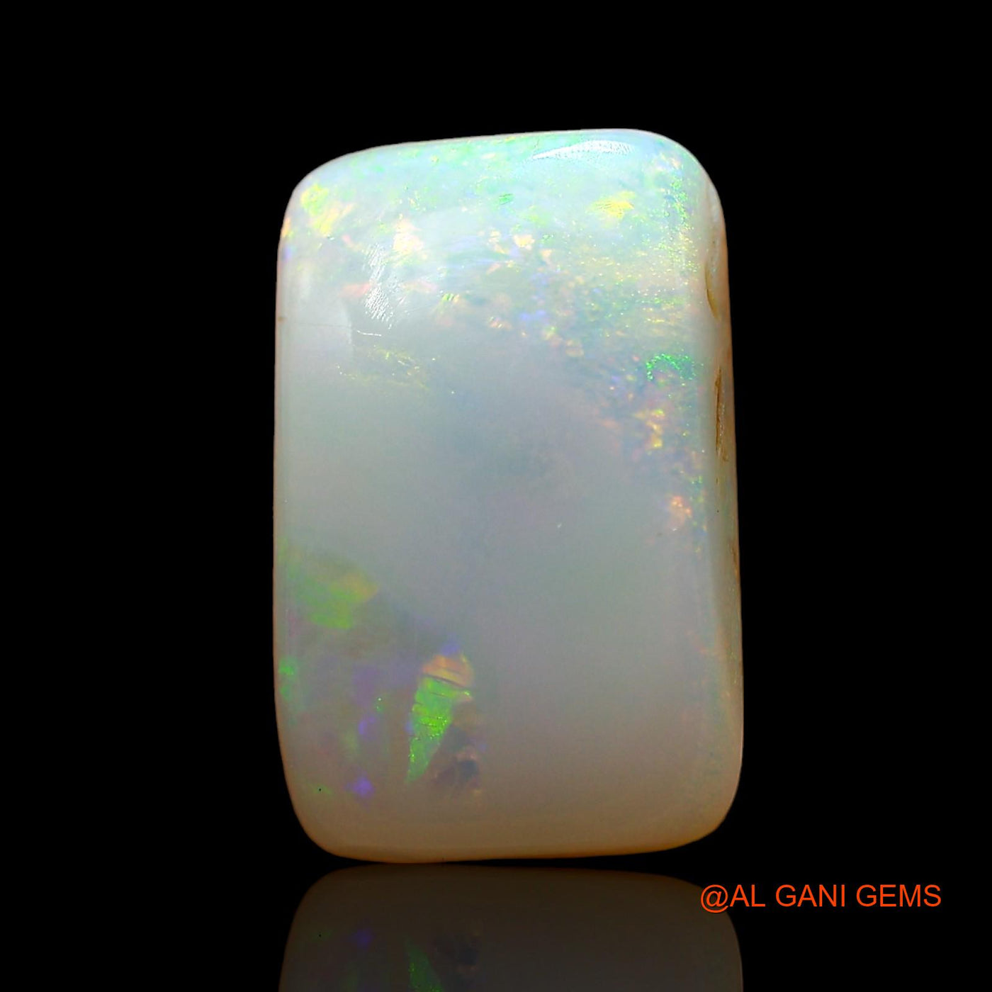 3.00 Cts Natural Australian Fire Opal Loose Gemstone Oval Cabochon 13x8x4 mm AE-161